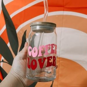 Coffee Lover Libbey Glass Cup